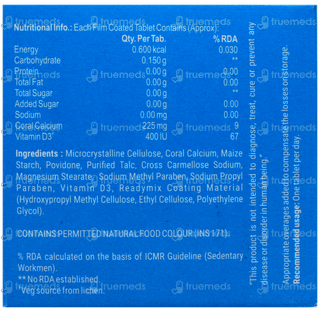 Healing Coral Calcium Tablet 10