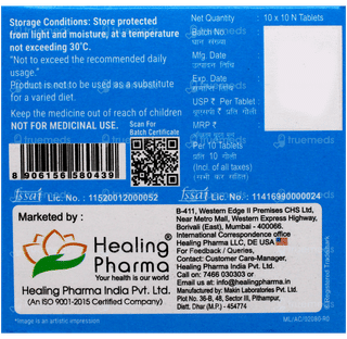 Healing Coral Calcium Tablet 10