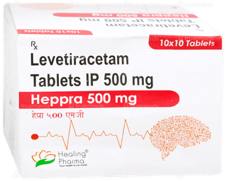 Heppra 500mg Tablet 10