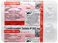 Heppra 500mg Tablet 10
