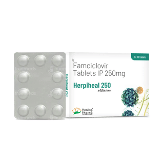 Herpiheal 250 Mg Tablet 10