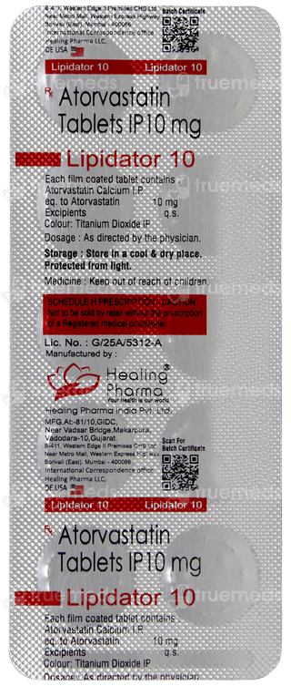 Lipidator 10 Tablet 10