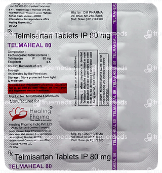 Telmaheal 80 Tablet 15