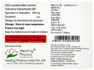 Terbiface 500 Tablet 7