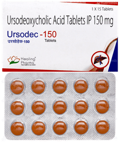 Ursodec 150 Tablet 15