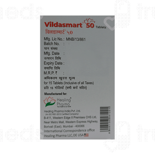 Vildasmart 50 Tablet 15