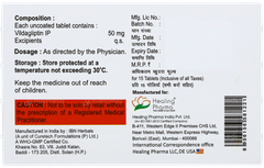 Vildasmart 50 Tablet 15