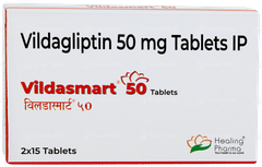Vildasmart 50 Tablet 15