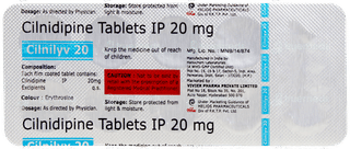 Cilnilyv 20 Tablet 10