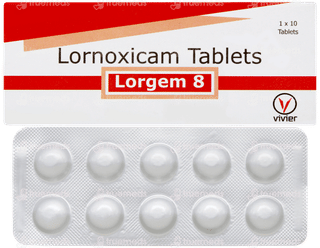 Lorgem 8mg Tablet 10