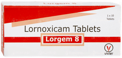 Lorgem 8mg Tablet 10 Lorgem 8mg Tablet 10