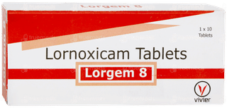 Lorgem 8mg Tablet 10