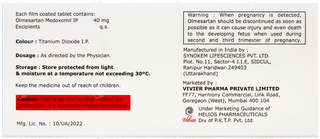 Olmesmart 40 Tablet 10