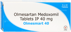 Olmesmart 40 Tablet 10 Olmesmart 40 Tablet 10