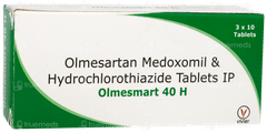 Olmesmart 40 H Tablet 10