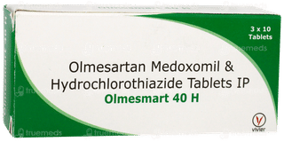 Olmesmart 40 H Tablet 10