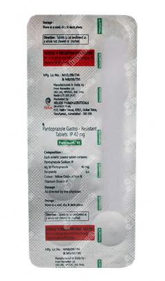 Pantozade 40 Tablet 10 Pantozade 40 Tablet 10