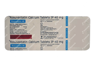 Rosuvastin 40 MG Tablet 10