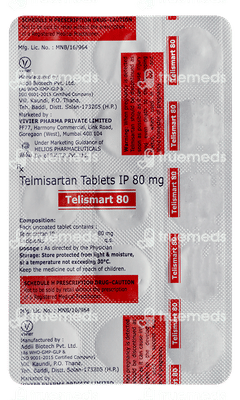 Telismart 80 Tablet 15 Telismart 80 Tablet 15