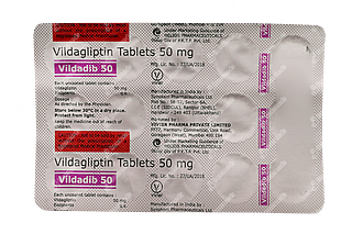 Vildadib 50 MG Tablet 15