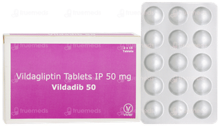 Vildadib 50 Tablet 15