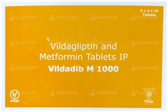 Vildadib M 1000 Tablet 15