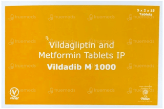 Vildadib M 1000 Tablet 15