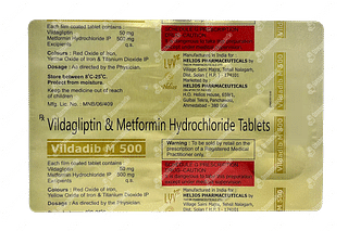 Vildadib M 500mg Tablet 15