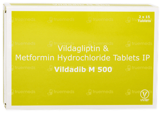 Vildadib M 500 Tablet 15