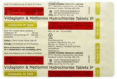 Vildadib M 500 Tablet 15