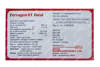 Ferrogen Xt Total Tablet 10