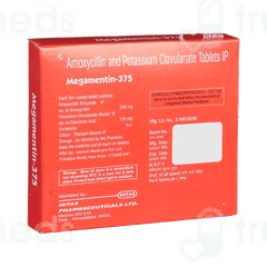 Megamentin 375 Tablet 6 Megamentin 375 Tablet 6