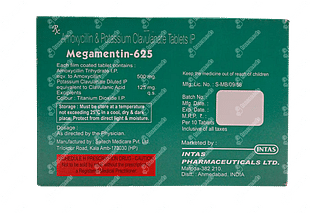 Megamentin 625 Tablet 10