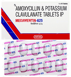 Megamentin 625 Tablet 10