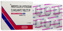 Megamentin 625 Tablet 6 Megamentin 625 Tablet 6