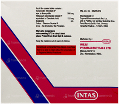 Megamentin 625 Tablet 6 Megamentin 625 Tablet 6