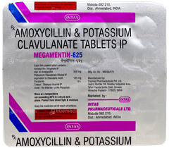 Megamentin 625 Tablet 6 Megamentin 625 Tablet 6