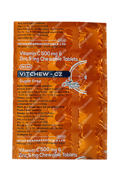 Vitchew Cz Orange Flavour Sugar Free Tablet 15