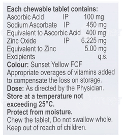 Vitchew Cz Orange Flavour Sugar Free Tablet 15