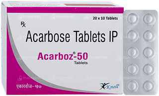 Acarboz 50 Tablet 10