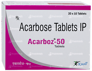 Acarboz 50 Tablet 10