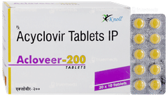 Acloveer 200 Tablet 10