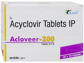 Acloveer 200 Tablet 10