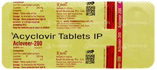 Acloveer 200 Tablet 10