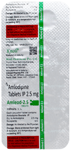 Amleod 2.5 Tablet 10 Amleod 2.5 Tablet 10