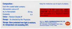 Atr 20 Tablet 10 Atr 20 Tablet 10