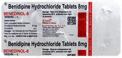 Benedinol 8 Tablet 10 Benedinol 8 Tablet 10