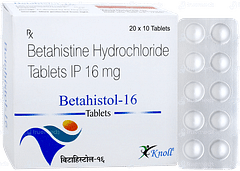 Betahistol 16 Tablet 10