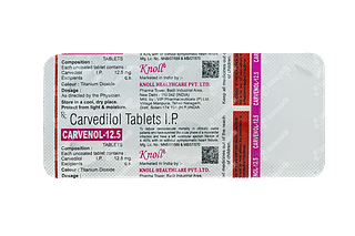 Carvenol 12.5 Tablet 10