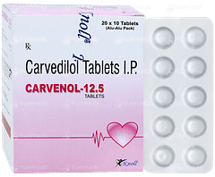 Carvenol 12.5 Tablet 10